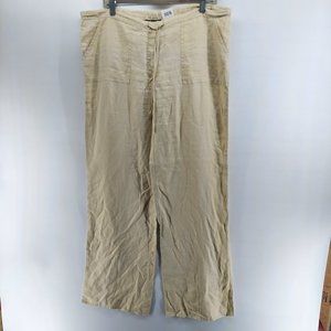 venus linen pants size medium adjustable waist